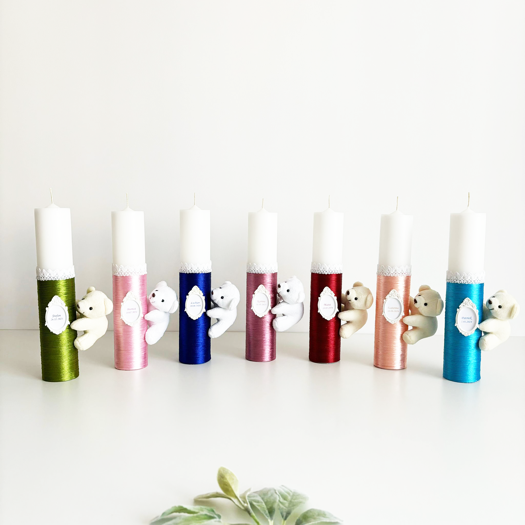 Lumanare pentru botez cod 208