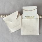 Brățată cu mesaj- WILL YOU BE MY BRIDESMAID? 03