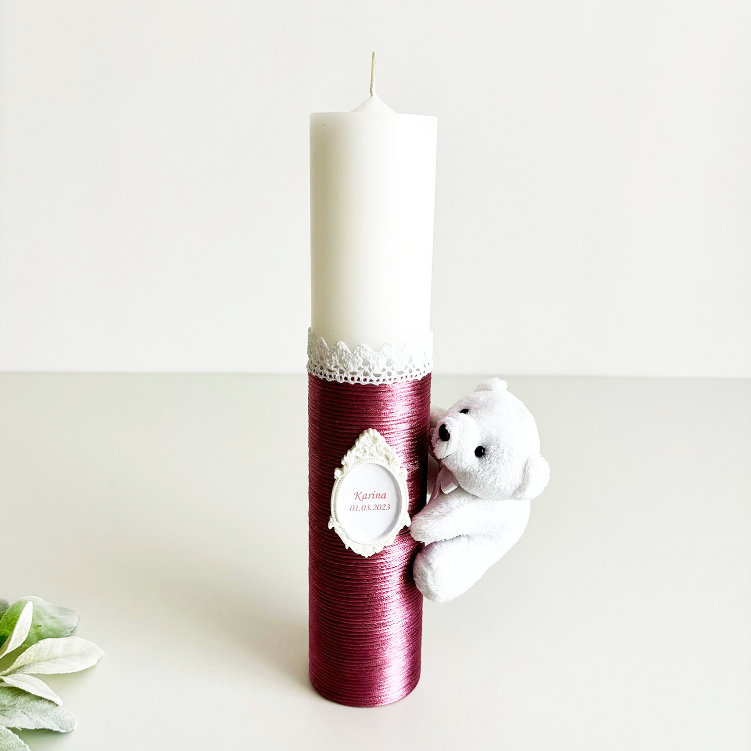 Lumanare pentru botez cod 208