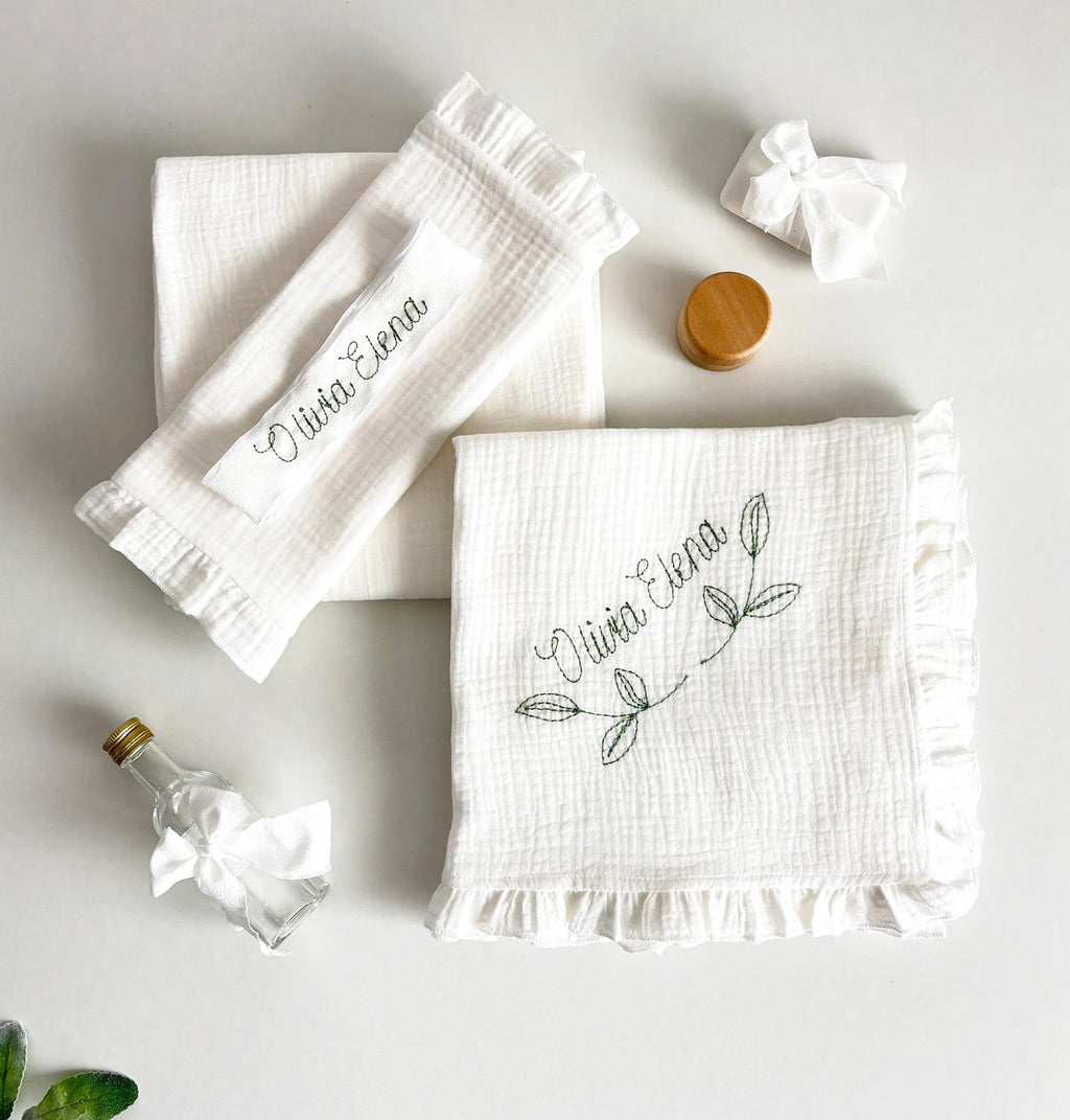 Set Trusou personalizat pentru Botez -Olivia Elena