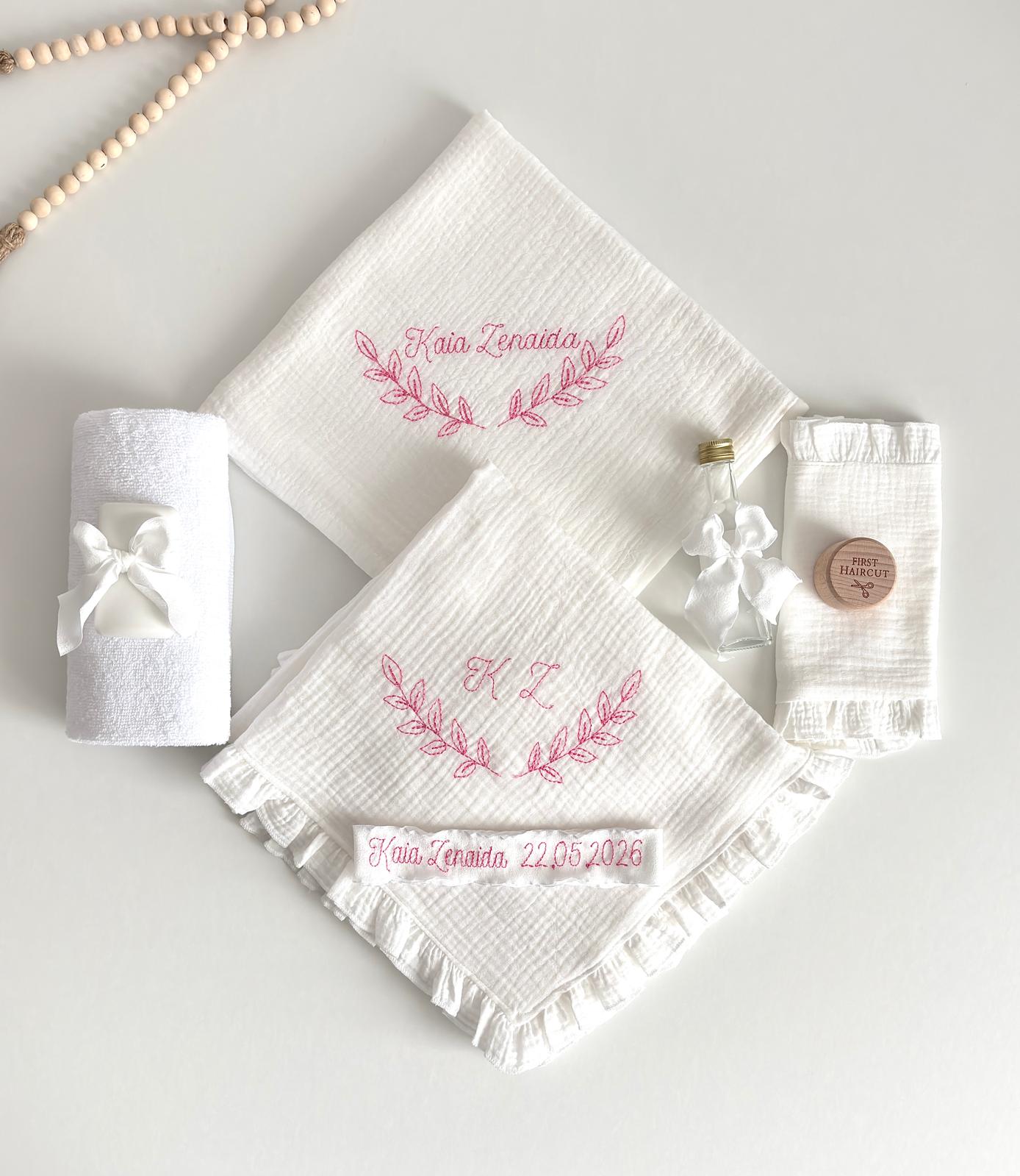 Trusou Personalizat Pentru Botez -Kaia Zenaida
