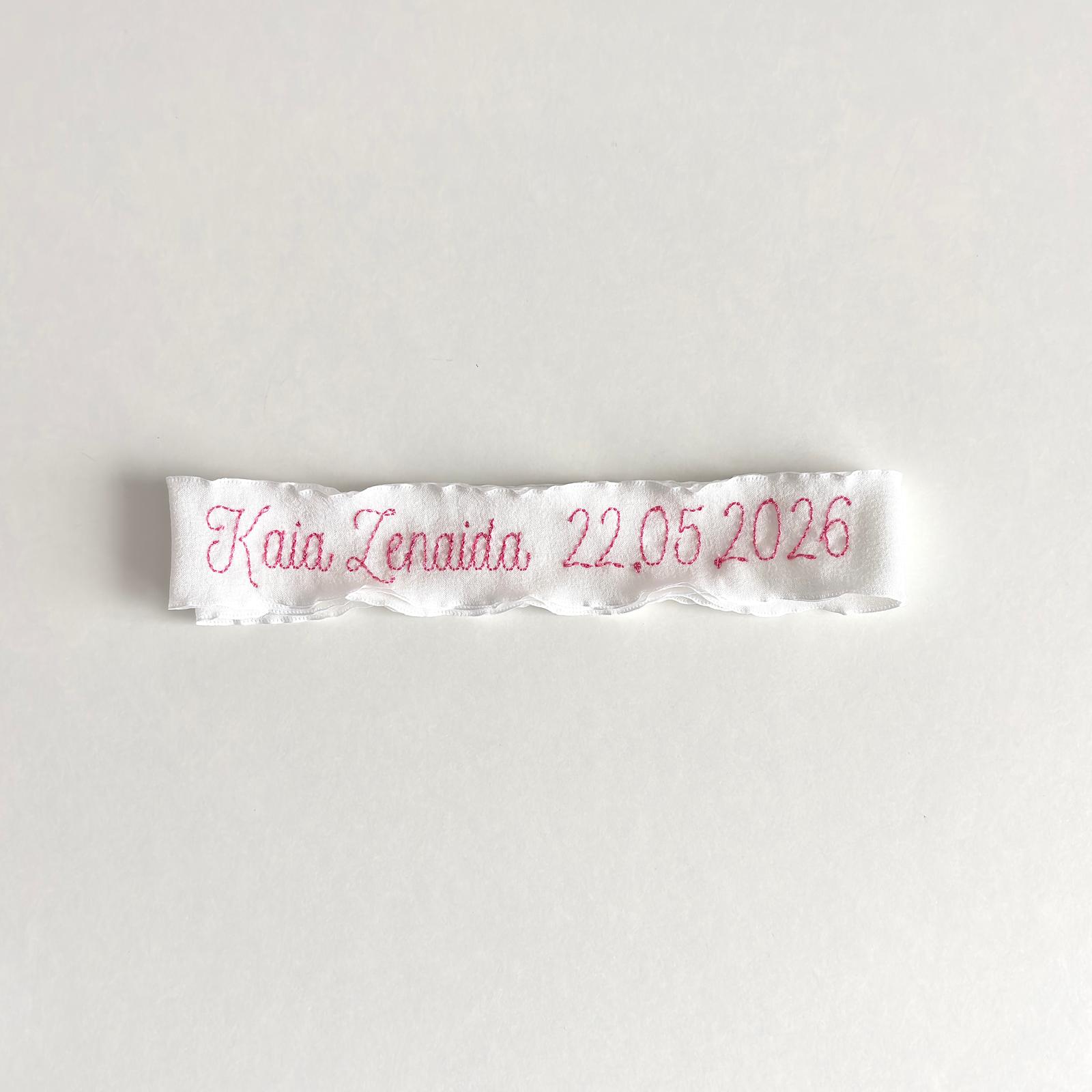 Trusou Personalizat Pentru Botez -Kaia Zenaida