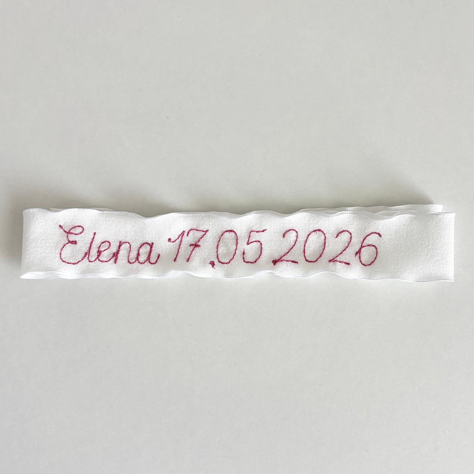 Set Trusou personalizat pentru Botez -Elena