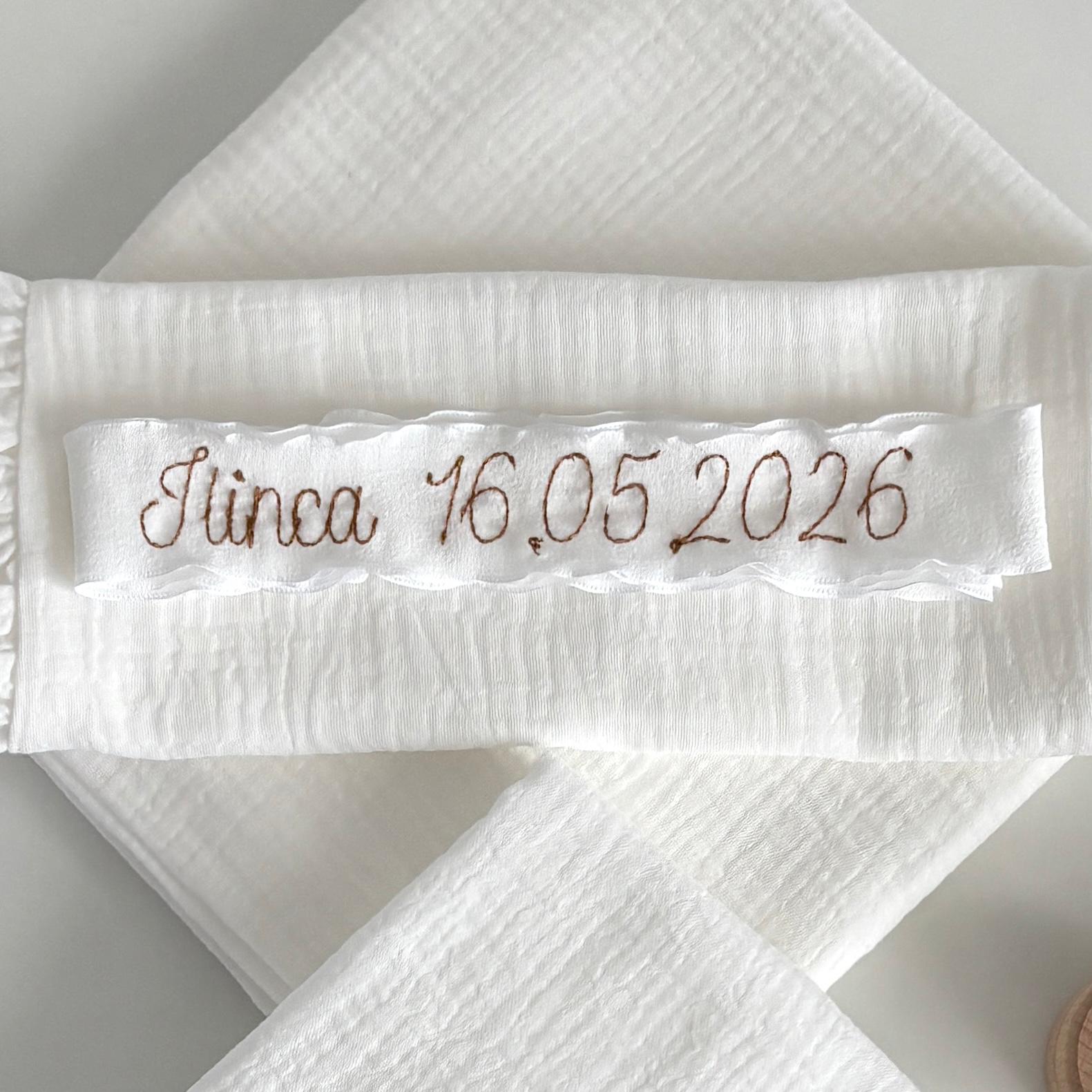 Set Trusou personalizat pentru Botez -Ilinca