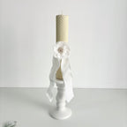 Set -Trusou din muselina pentru Botez + Cutie pentru trusou + Lumânare pentru Botez -Model 1020