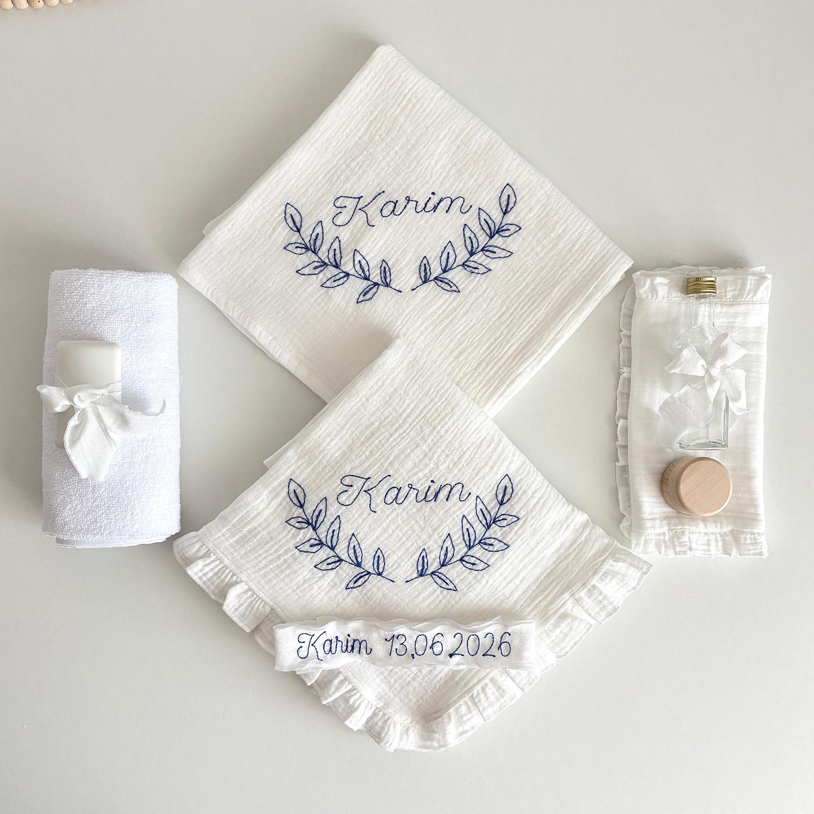 Set Trusou personalizat pentru Botez-Karim