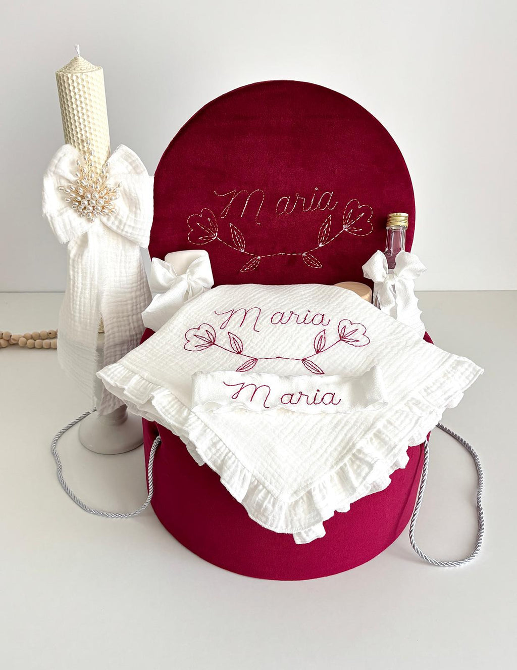 Set Trusou personalizat pentru Botez-Maria