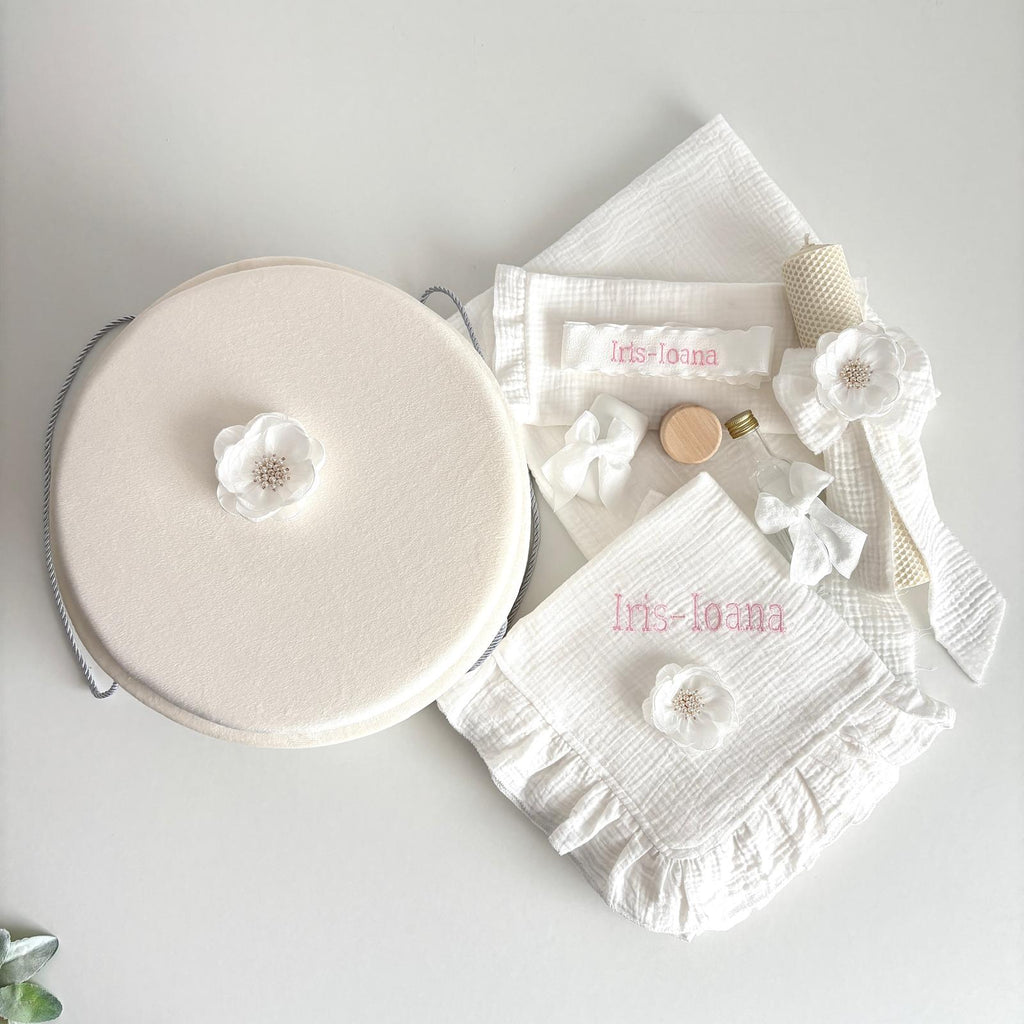 Set Trusou personalizat pentru Botez - Iris-Ioana