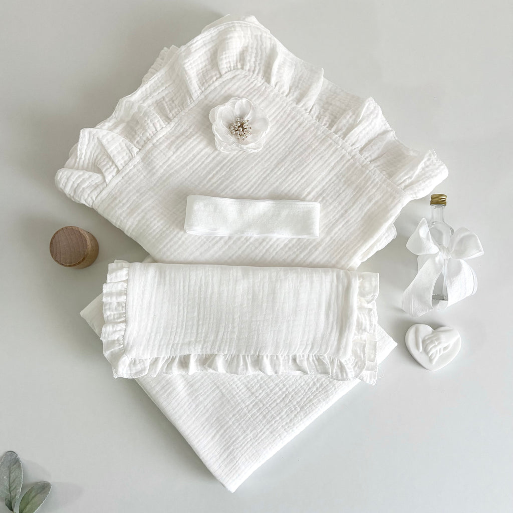 Trusou din muselina pentru Botez -Model 1016