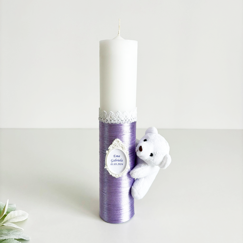 Lumanare pentru botez cod 208