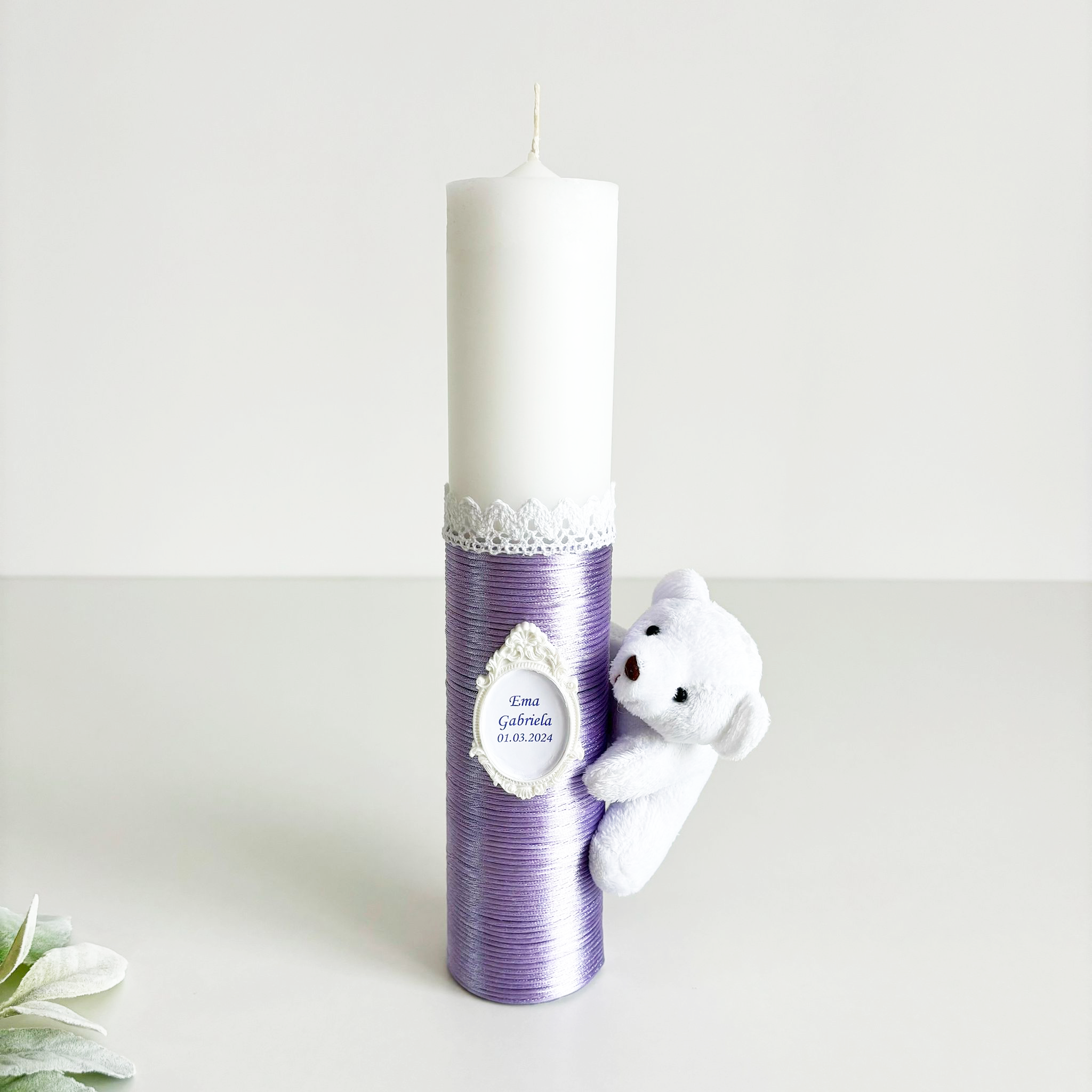 Lumanare pentru botez cod 208