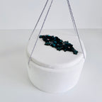 Set -Trusou din muselina pentru Botez + Cutie pentru trusou + Lumânare pentru Botez -Model 1023