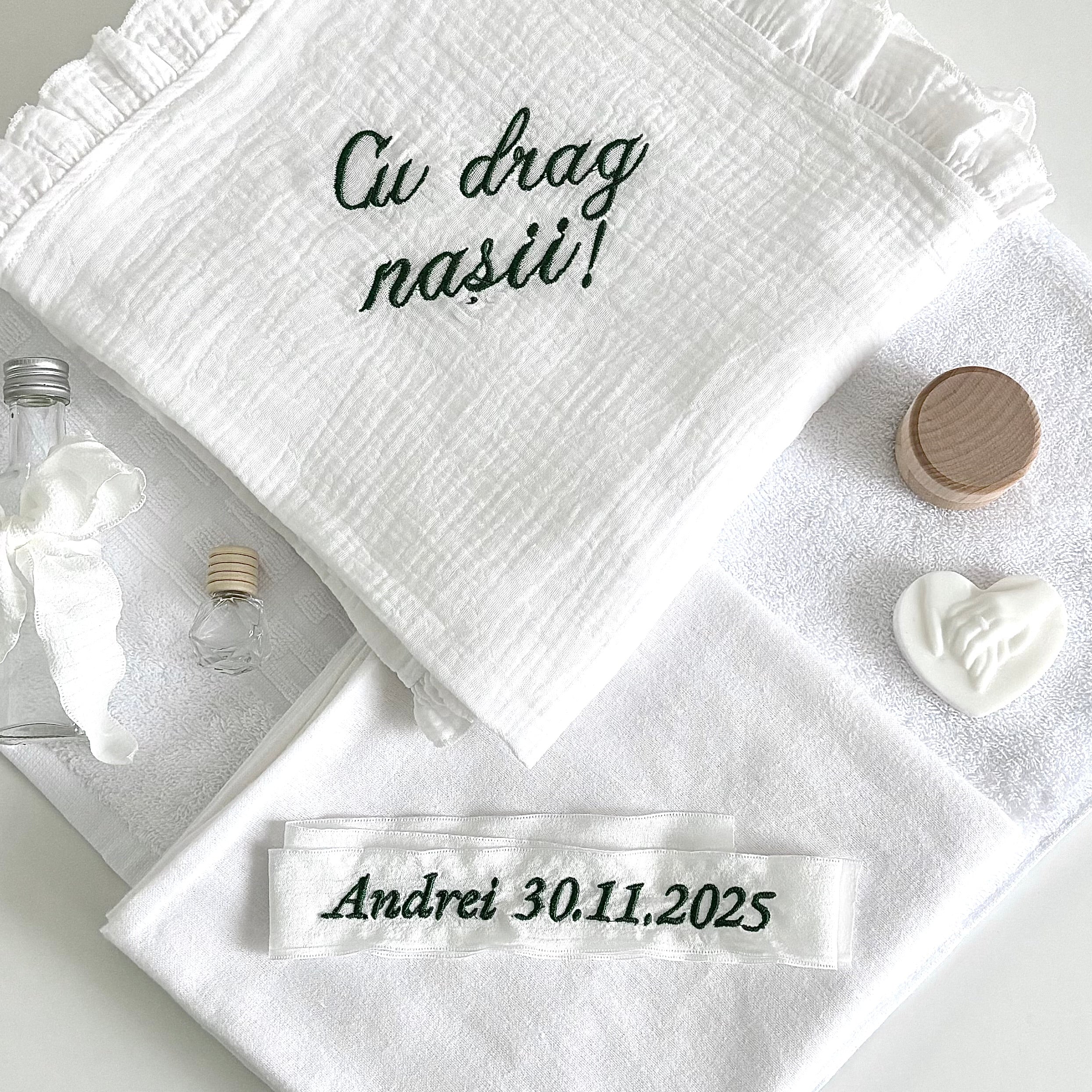 Trusou Personalizat pentru Botez – Model B028