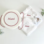 Trusou Personalizat pentru Botez si Cutie pentru trusou – Model B032