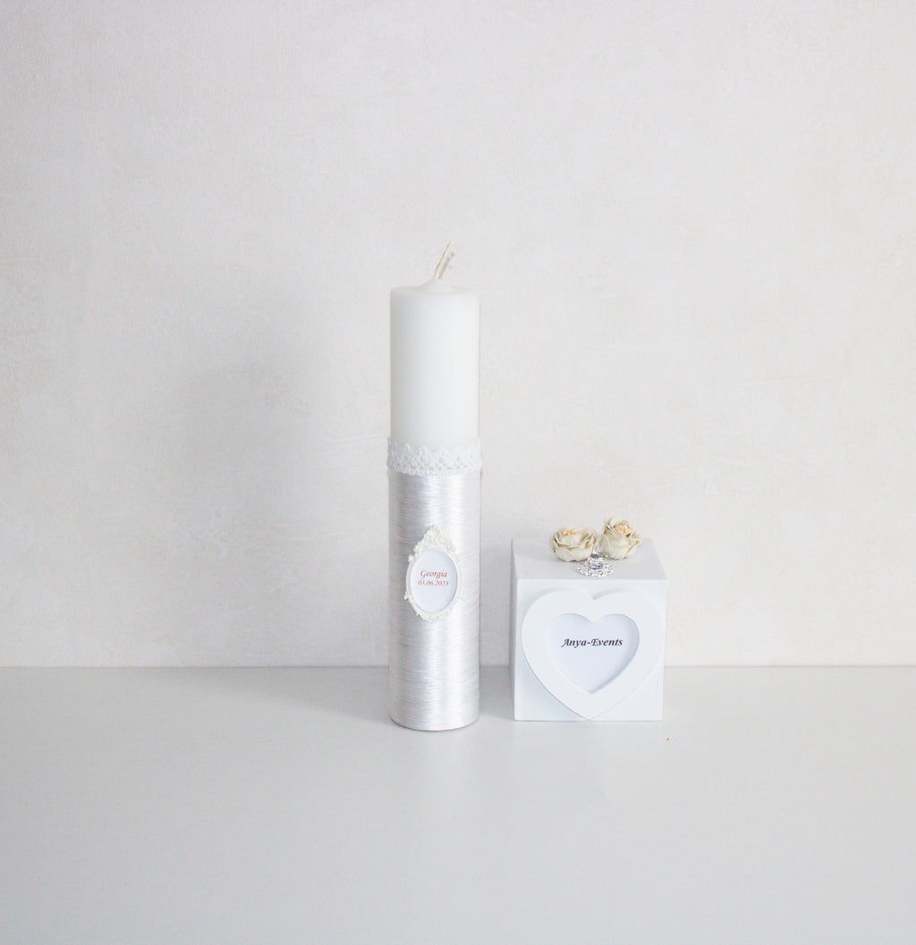 Lumânări pentru botez -Model 043