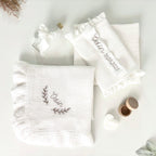 Trusou Personalizat pentru Botez din muselina -Model 016