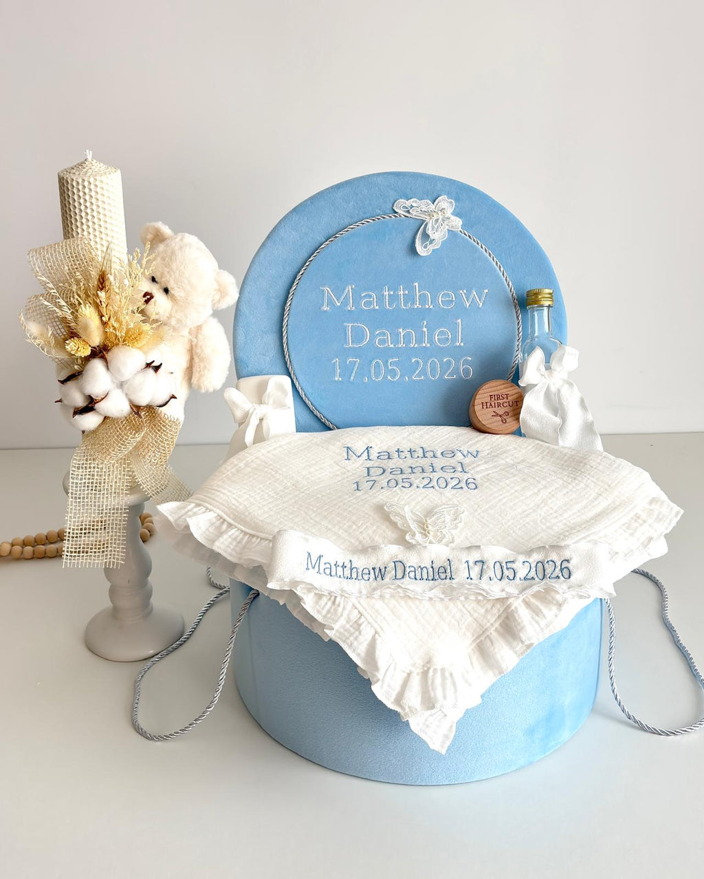 Set Trusou personalizat pentru Botez -Matthew Daniel