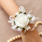 Corsaj Nunta Brățară Dantela cu Accesorii  albe