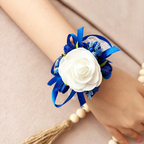 Corsaj Nunta Brățară Dantela cu Accesorii Albastre