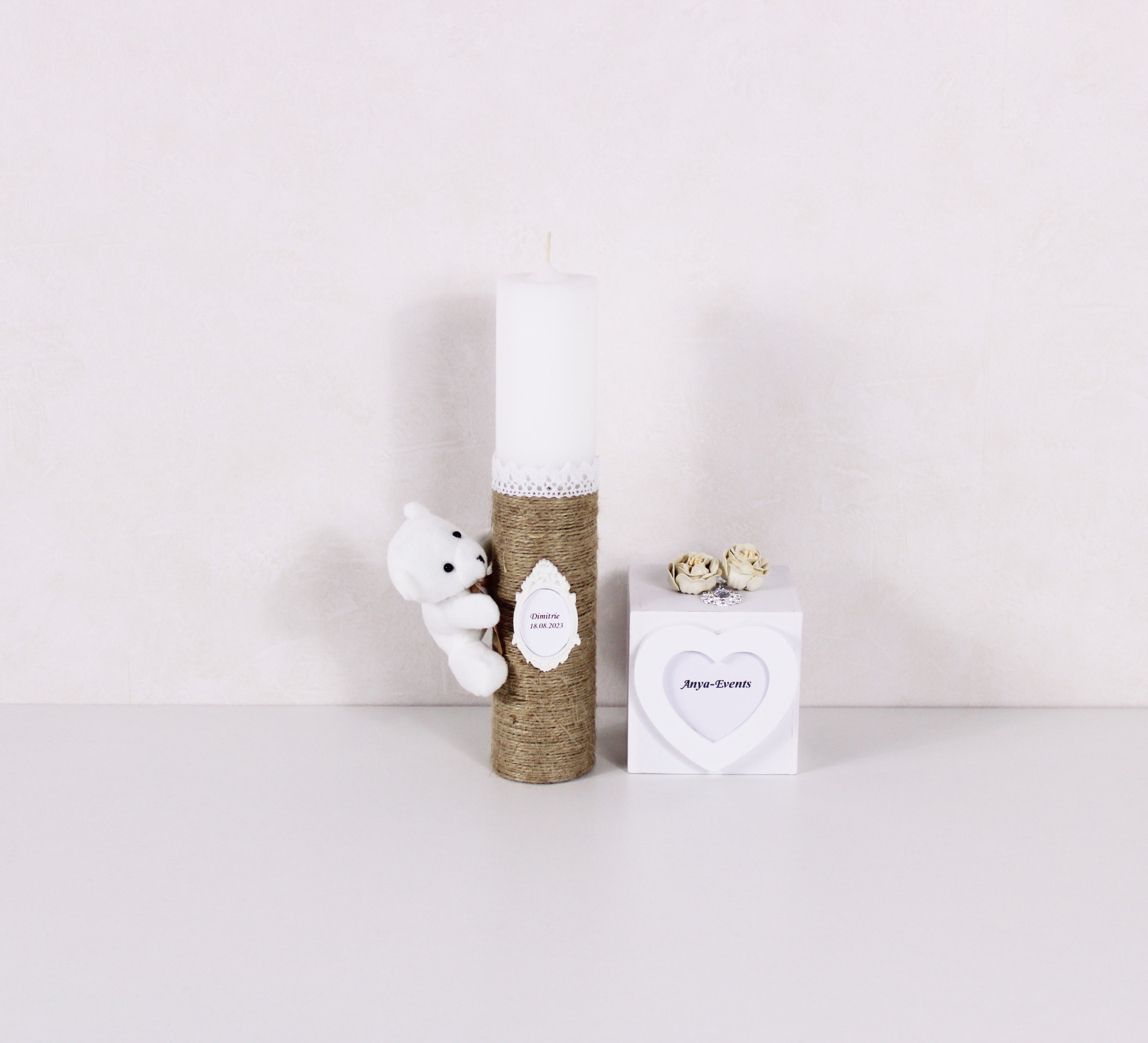 Lumânări pentru botez -Model 046