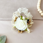 Corsaj Nunta Brățară Dantela cu Accesorii Aurii