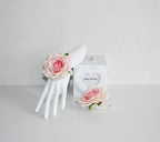 Flori pentru nunta -Brățara corsaj B030