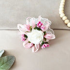 Corsaj Nunta Brățară Dantelă cu Accesorii Roz